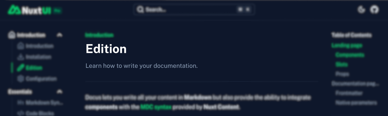 Frontmatter titre et description